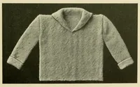 An illustration from Khaki knitting book (1917)