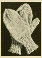 An illustration from Khaki knitting book (1917)