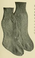 An illustration from Khaki knitting book (1917)