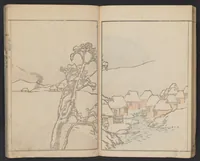 An illustration from Kihō gafu : zen (1827)