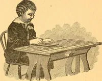 An illustration from The kindergarten; (1891)