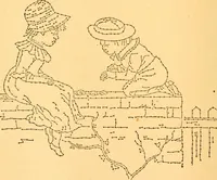 An illustration from The kindergarten; (1891)
