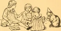 An illustration from The kindergarten; (1891)