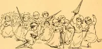 An illustration from The kindergarten; (1891)