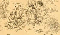 An illustration from The kindergarten; (1891)