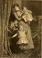 An illustration from The kindergarten; (1891)