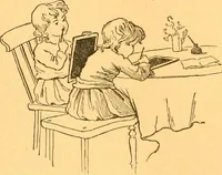 An illustration from The kindergarten; (1891)