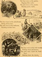 An illustration from The kindergarten; (1891)