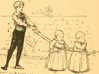 An illustration from The kindergarten; (1891)