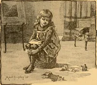 An illustration from The kindergarten; (1891)