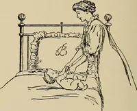 An illustration from The kindergarten in the home; a book for parents and for all interested in child-training (1909)