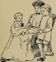 An illustration from The kindergarten in the home; a book for parents and for all interested in child-training (1909)