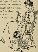 An illustration from The kindergarten in the home; a book for parents and for all interested in child-training (1909)