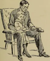 An illustration from The kindergarten in the home; a book for parents and for all interested in child-training (1909)