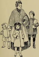 An illustration from The kindergarten in the home; a book for parents and for all interested in child-training (1909)