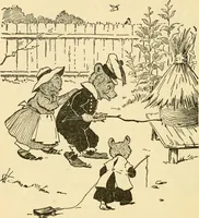 An illustration from Kindergarten, painting, plays and home entertainments; a book of amusement and instruction for boys and girls (1900)