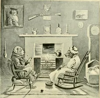 Picture 217 of 226 from Kindergarten, painting, plays and home entertainments; a book of amusement and instruction for boys and girls (1900), leaf 238