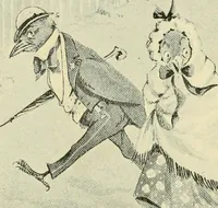 An illustration from Kindergarten, painting, plays and home entertainments; a book of amusement and instruction for boys and girls (1900)