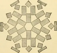 An illustration from Kindergarten, painting, plays and home entertainments; a book of amusement and instruction for boys and girls (1900)