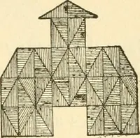 Picture 38 of 226 from Kindergarten, painting, plays and home entertainments; a book of amusement and instruction for boys and girls (1900), leaf 38