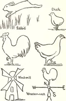 An illustration from The Kindergarten-primary magazine (1907)