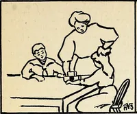 An illustration from The Kindergarten-primary magazine (1907)