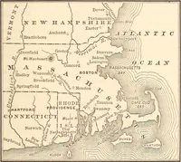 An illustration from King Philip's war, and Witchcraft in New England (1890)