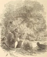 An illustration from King Philip's war, and Witchcraft in New England (1890)