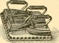 An illustration from The kitchen fire and how to run it. A manual for the housewife showing how to save coal, gas, labor and health (1912)