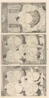 Picture 8 of 13 from Kiyonaga, Buncho, Sharaku : estampes japonaises tirées des collections de mm. Bing, Bouasse-Lebel, Bullier, comte de Camondo, mme E. Chausson, Chialiva ... [et d'autres] Et exposées au Musée des arts décoratifs en janvier 1911 (1911), leaf 128