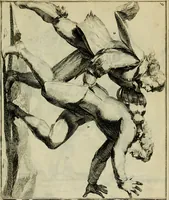An illustration from Klare onderrichtinge der voortreffelijcke worstel-konst : verhandelende hoemen in alle voorvallen van twist in handtgemeenschap, sich kan hoeden : en alle aengrepen, borst-stooten, vuyst-slagen &c. versetten ... (1674)