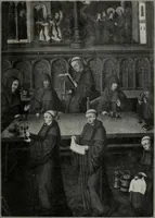 An illustration from Klosterleben im deutschen Mittelalter : nach zeitgenössischen Aufzeichnungen (1921)