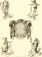 An illustration from Knight's heraldic illustrations designed for the use of herald painters and engravers (1843)