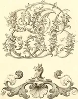 An illustration from Knight's heraldic illustrations designed for the use of herald painters and engravers (1843)