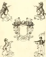 Picture 13 of 26 from Knight's heraldic illustrations designed for the use of herald painters and engravers (1843), leaf 18