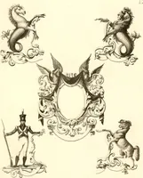 An illustration from Knight's heraldic illustrations designed for the use of herald painters and engravers (1843)