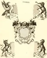 An illustration from Knight's heraldic illustrations designed for the use of herald painters and engravers (1843)