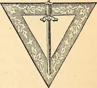 An illustration from The Knights of Pythias complete manual and text-book .. (1878)
