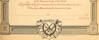 Picture 20 of 80 from The Knights of Pythias complete manual and text-book .. (1878), leaf 98