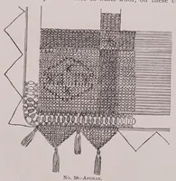 Picture 16 of 17 from Knitting and crochet. A guide to the use of the needle and the hook .. (1885), leaf 137