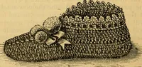 An illustration from Knitting and crocheting (1885)