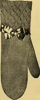 An illustration from Knitting and crocheting (1885)