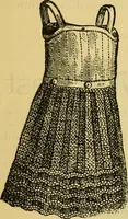 An illustration from Knitting and crocheting (1885)