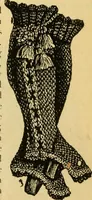 An illustration from Knitting and crocheting (1885)