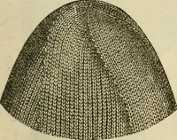 An illustration from Knitting : how to knit and what to knit... (1884)