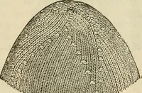 An illustration from Knitting : how to knit and what to knit... (1884)