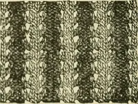 An illustration from Knitting : how to knit and what to knit... (1884)