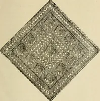 An illustration from Knitting : how to knit and what to knit... (1884)