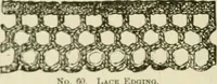 An illustration from Knitting : how to knit and what to knit... (1884)