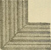 An illustration from Knitting : how to knit and what to knit... (1884)